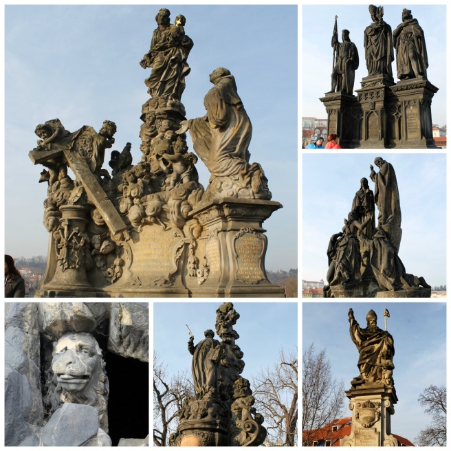 Charles Bridge Statues 1